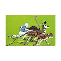 Charley Harper "Dream Team" 1979 Lithograph