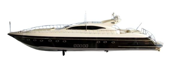 Mangusta Yacht Wooden Scale Desk Display Model