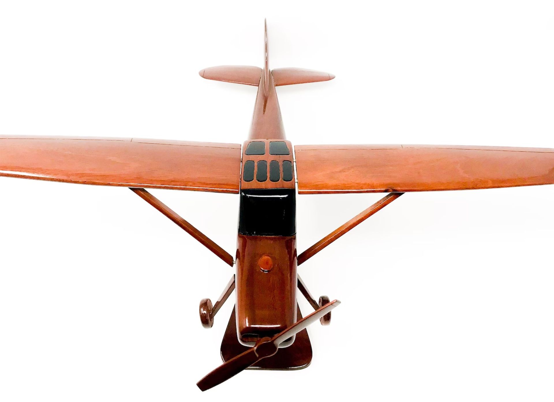 Cessna O-1 Bird Dog Wooden Scale Desk Display Model - Bild 5 aus 5