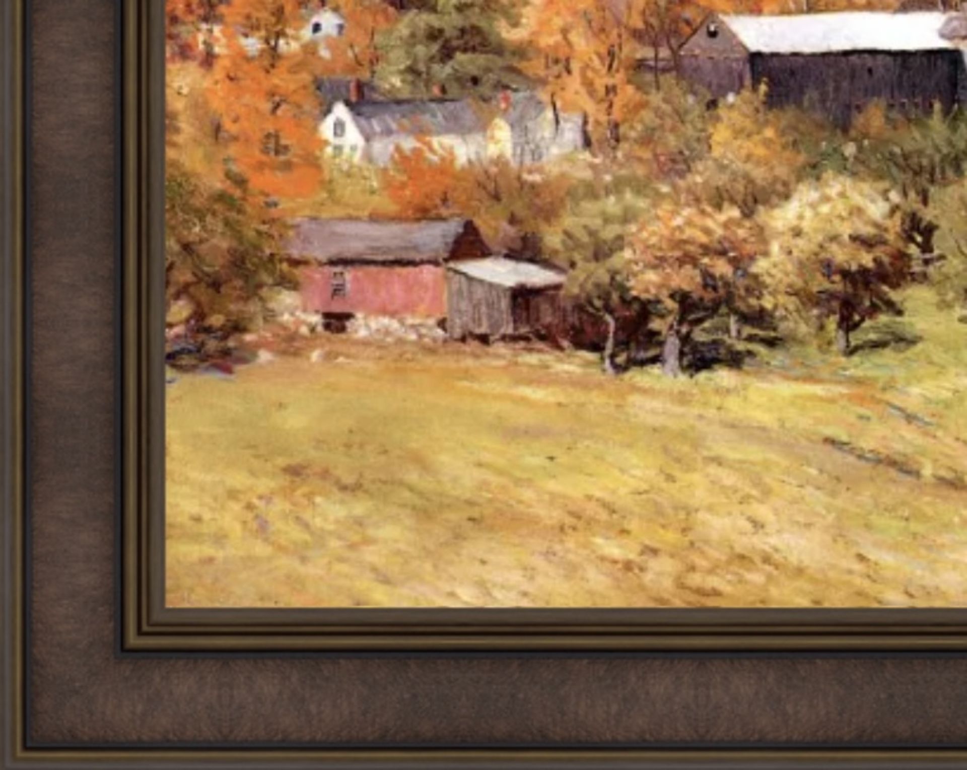 John Joseph Enneking "Untitled" Oil Painting - Image 5 of 5