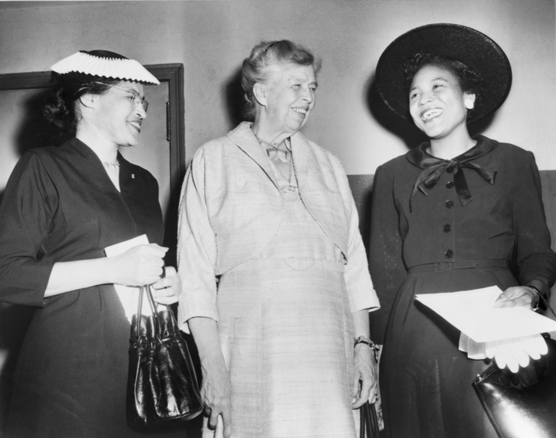 Rosa Parks and Eleanor Roosevelt Photo Print