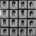 David Bowie Large Photo print ( Contact Sheet)
