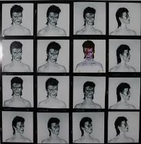 David Bowie Large Photo print ( Contact Sheet)