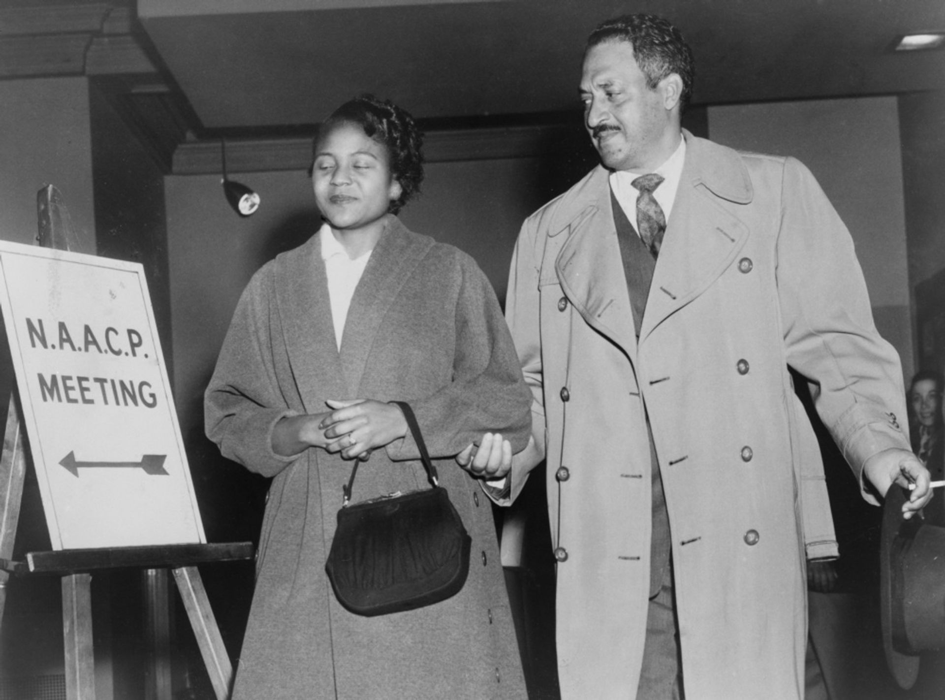 Thurgood Marshall and Rosa Parks Print