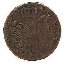 John Roche, St. Patrick 1678 Halfpenny Coin