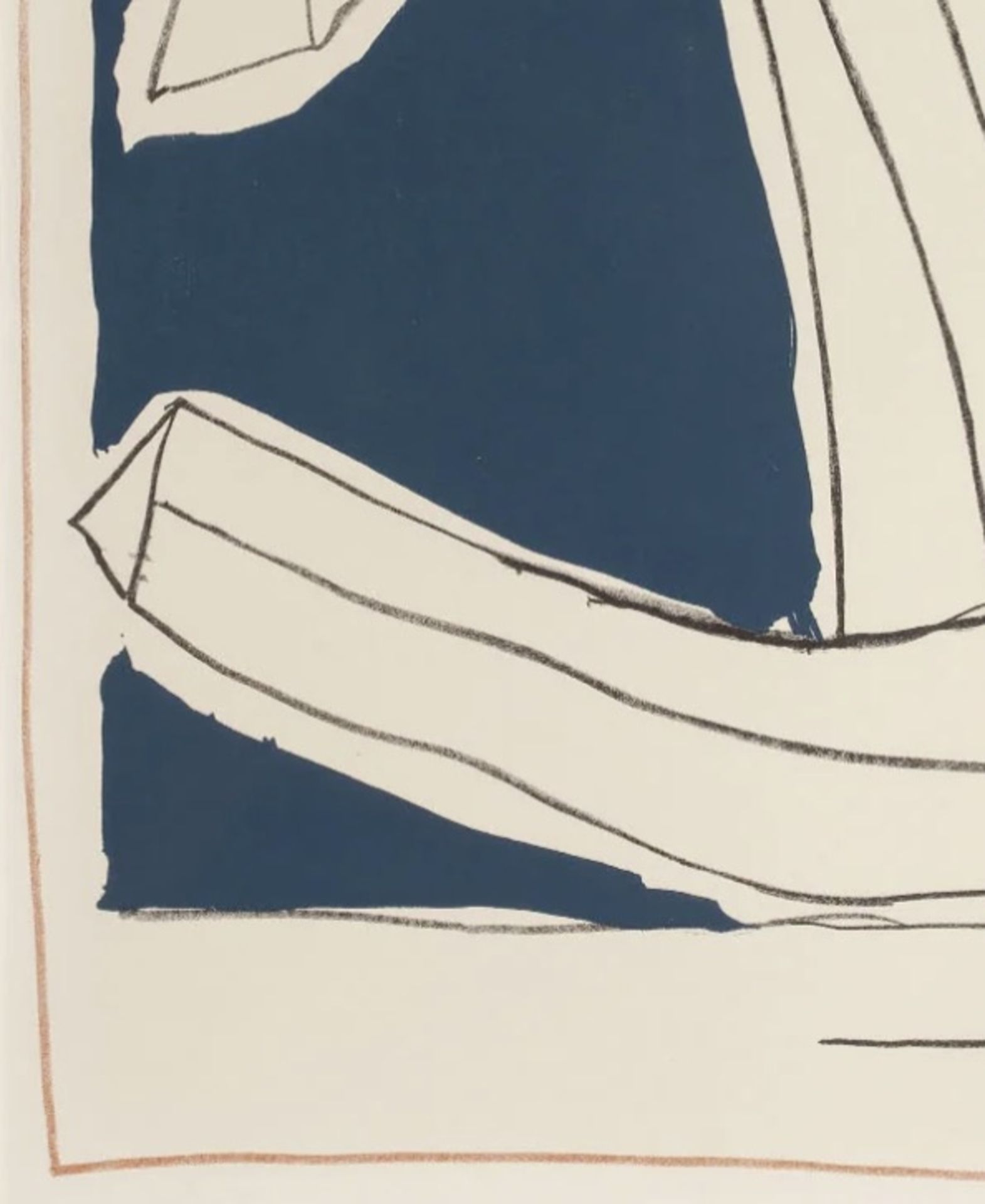 Robert Motherwell "Untitled" Offset Lithograph - Image 5 of 5