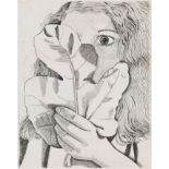 Lucian Freud "Girl with a Fig Leaf, 1947" Print