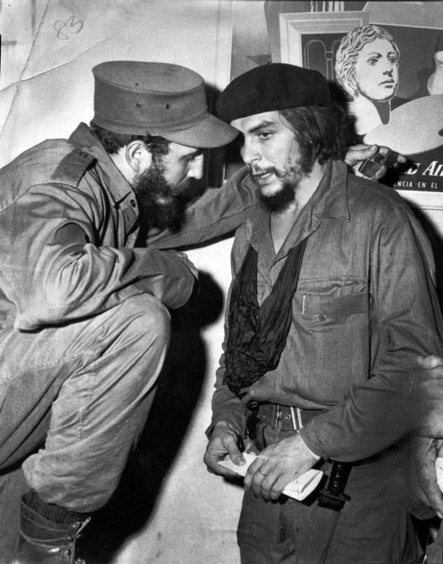 Che Guevara "With Fidel Castro" Photo Print