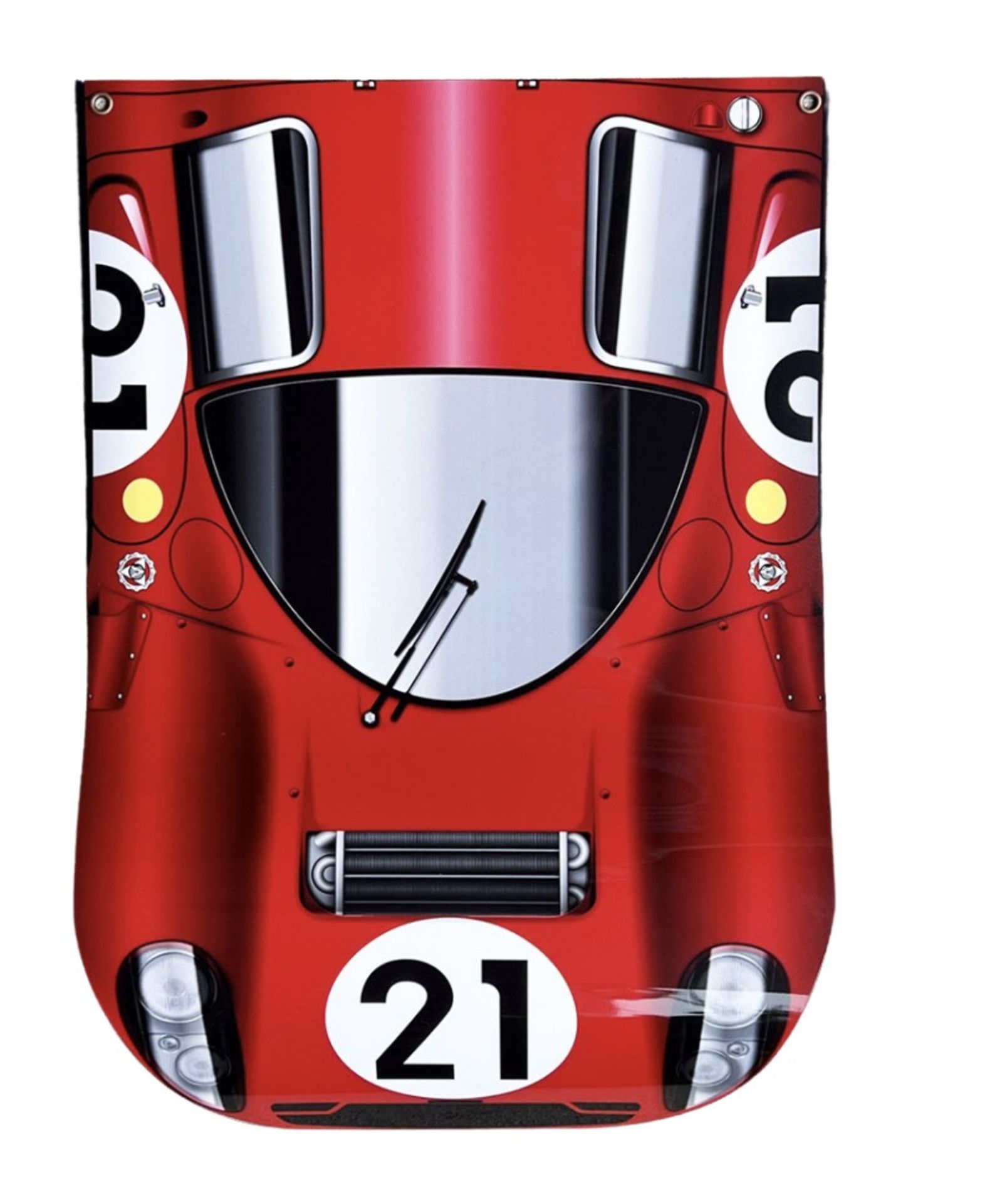 Ferrari 330 P4 Aluminum Garage Wall Display