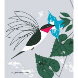 Charley Harper "Little Sipper" 2013 Lithograph