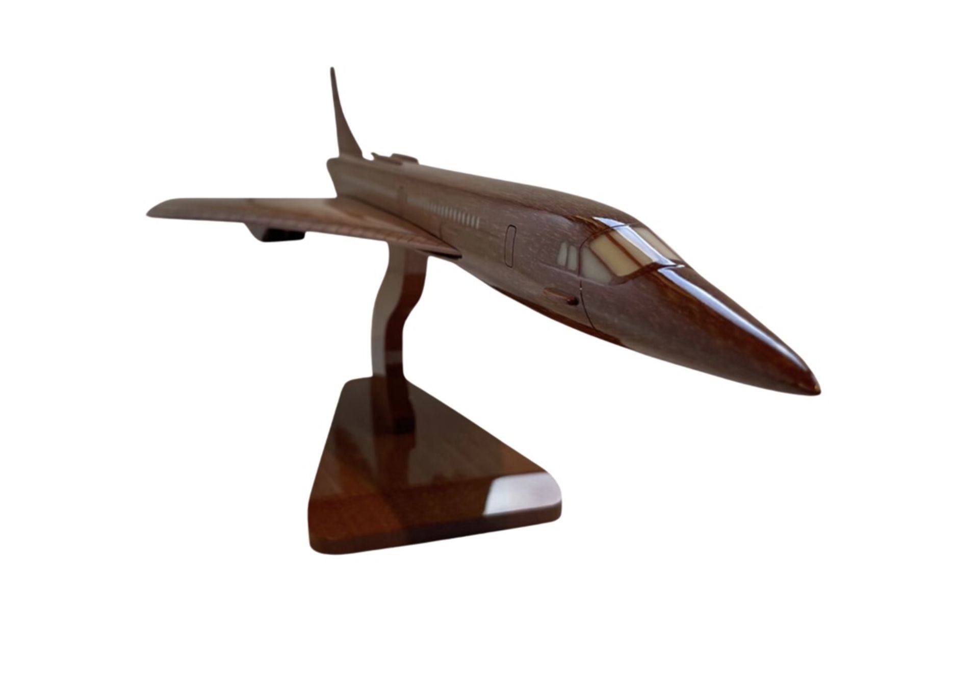 Concorde Wooden Scale Aircraft Display Model - Image 2 of 7