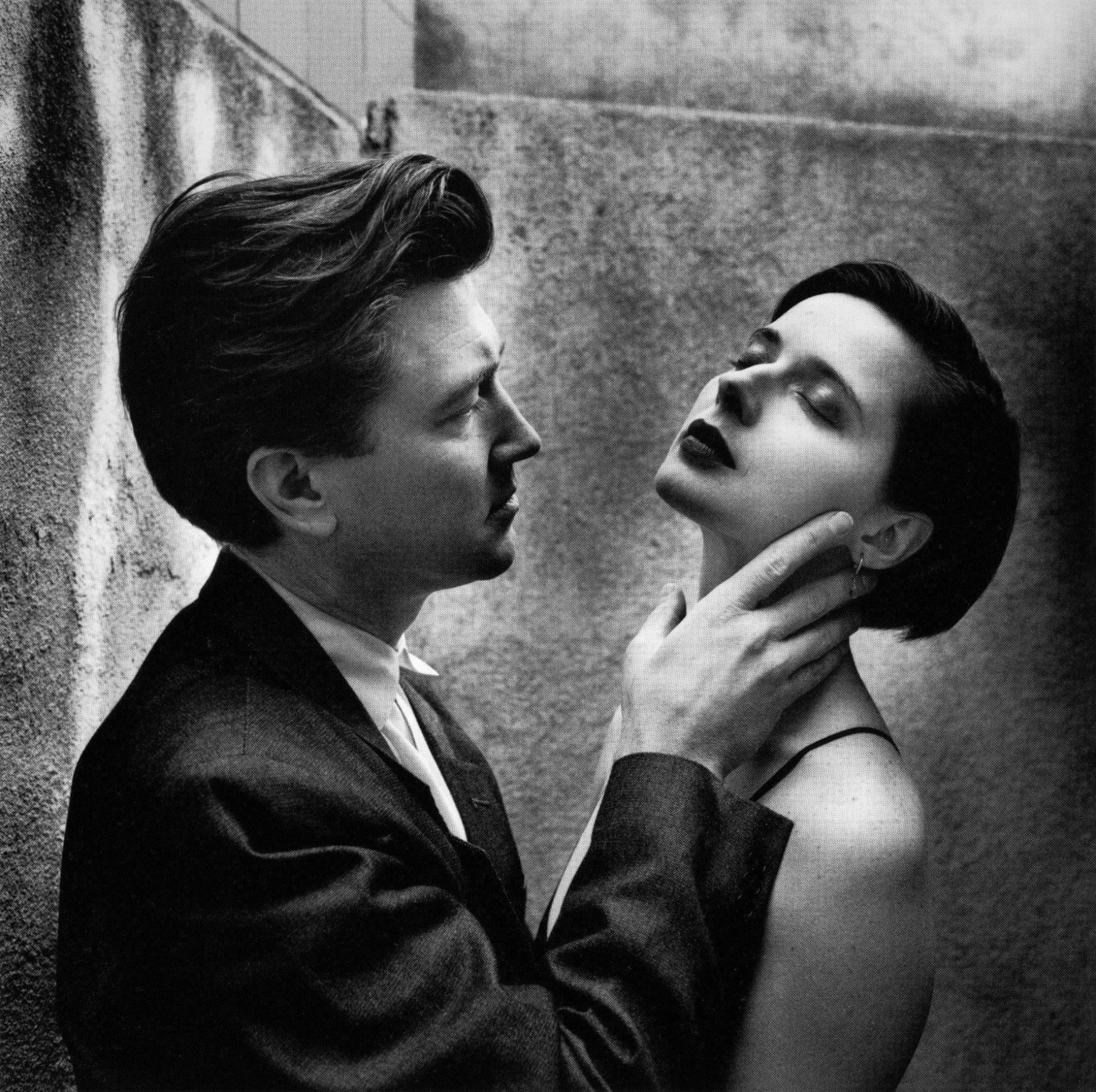Helmut Newton "David Lynch and Isabella Rossellini, Los Angeles, 1988" Silver Gelatin