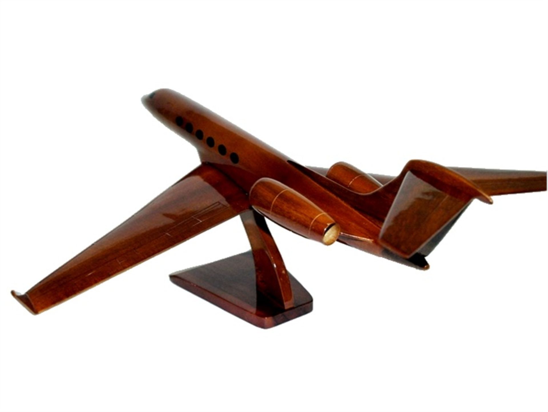 Gulfstream 550 Wooden Scale Desk Display - Image 3 of 5