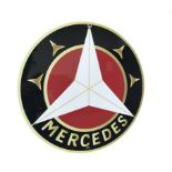 Mercedes Benz Aluminum Sign