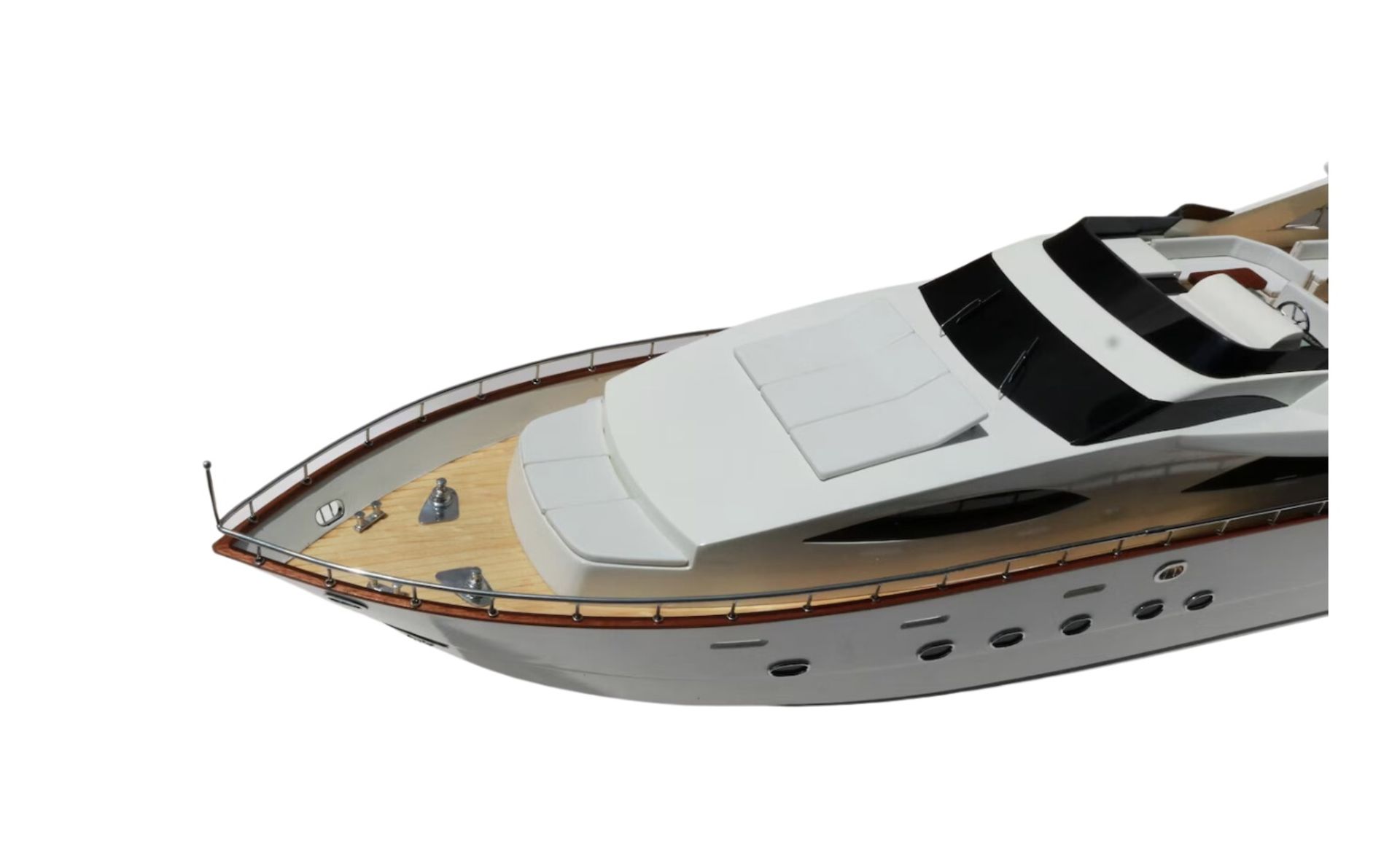 Azimut 100 Yacht Wooden Scale Desk Display - Image 5 of 8