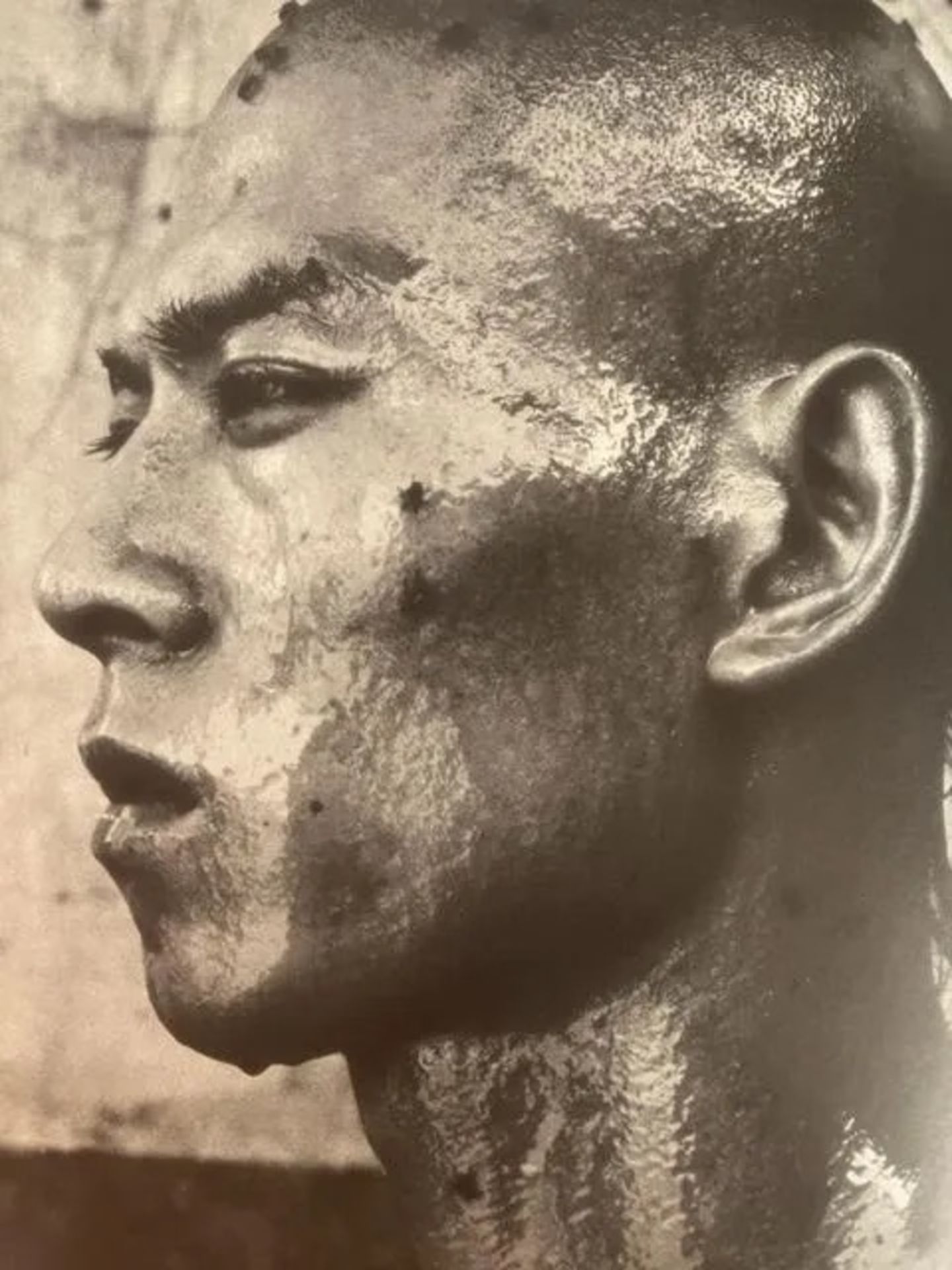 Zhang Huan "Self-Portrait" Print