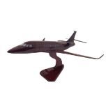 Dassault Falcon 2000 Wooden Scale Aircraft Display Model