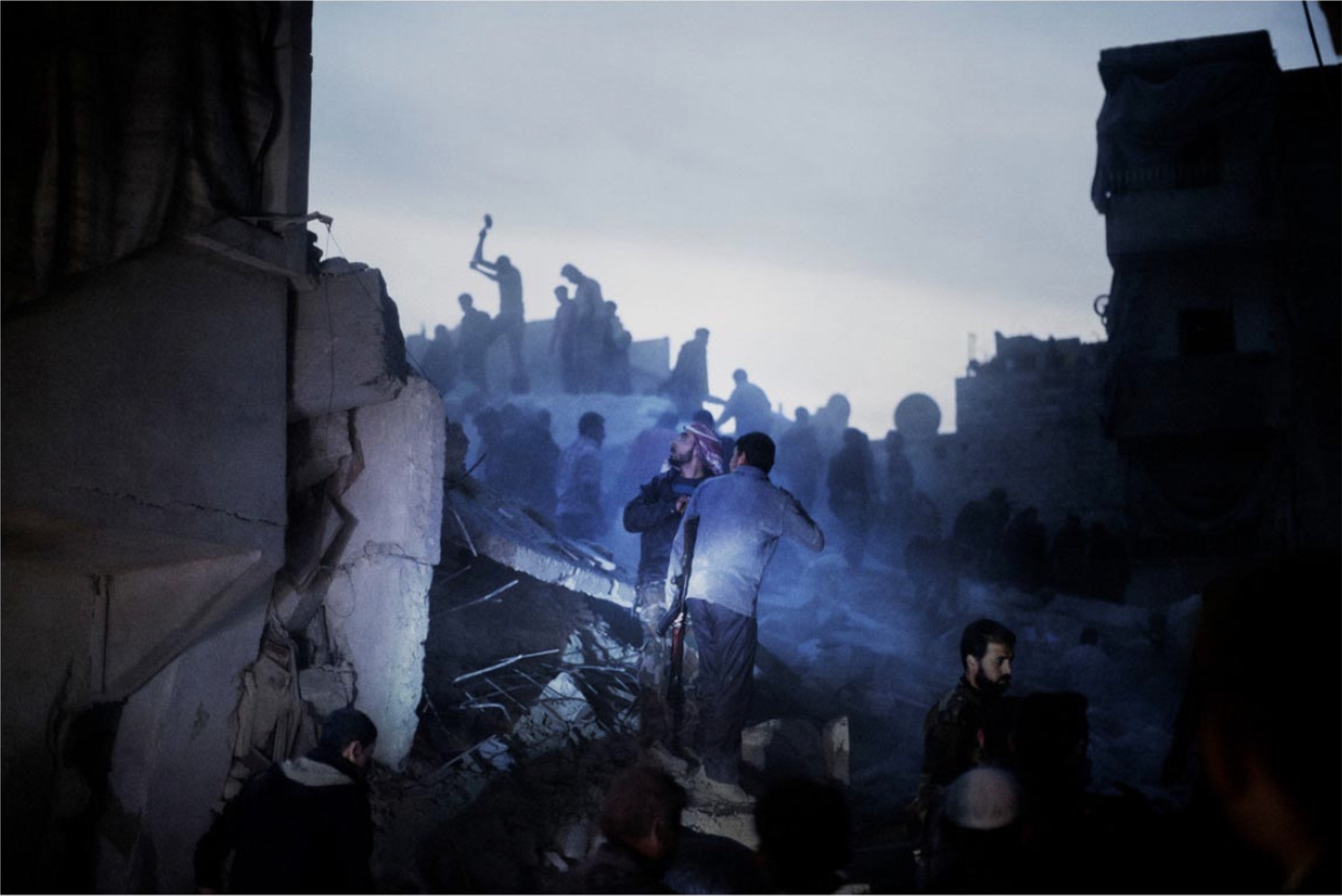 Moises Saman "Aleppo, Syria, 2013" Photo Print