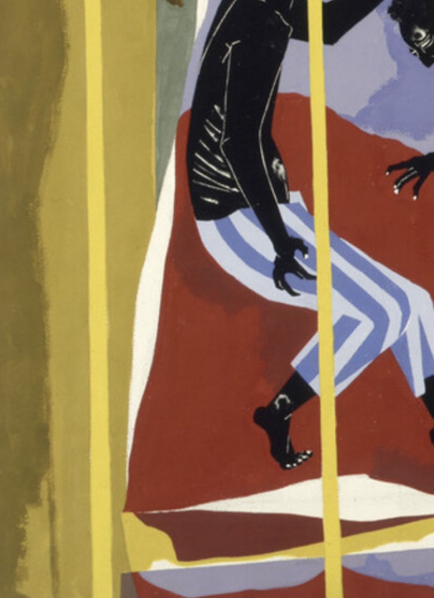 Jacob Lawrence "Dreams, 1965" Offset Lithograph - Image 5 of 5