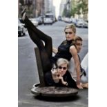 Burt Glinn "Andy Warhol, Edie Sedgwick, Chuck Wein, New York City, 1965" Photo Print