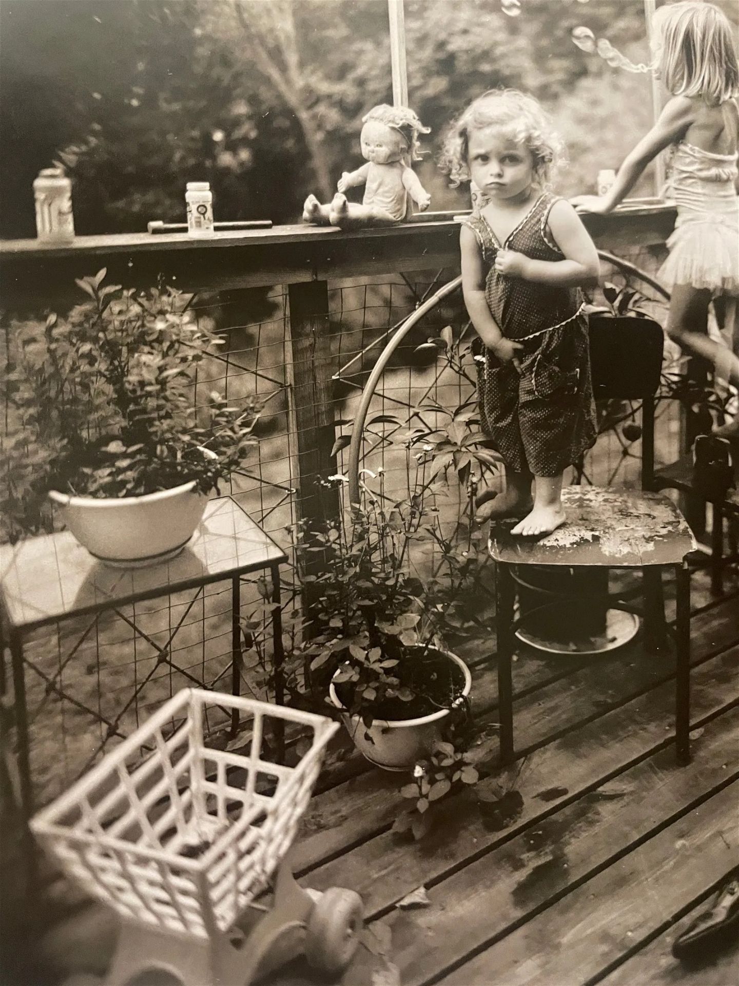 Sally Mann Signed "Blowing Bubbles, 1987" Print - Image 2 of 5