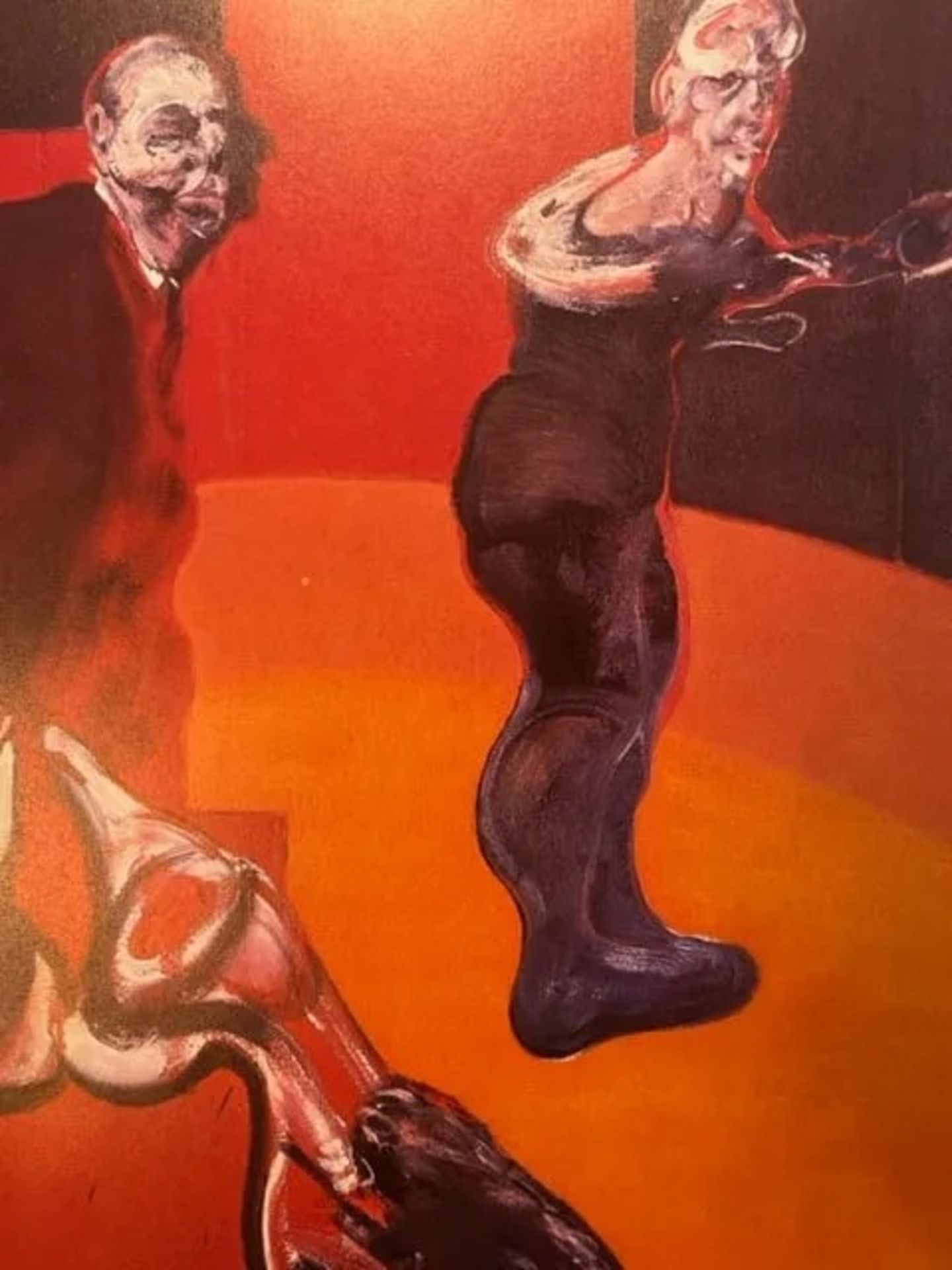 Francis Bacon "Three Studies for a Crucifixion" Print - Image 5 of 6