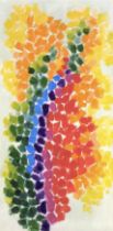 Alma Thomas "Color Etude, 1966" Offset Lithograph