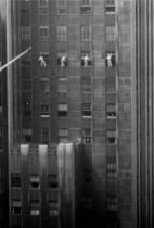 Inge Morath "Forty-Eighth Street, Window Washers, New York City, 1958" Photo Print