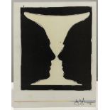Jasper John's (Cup Two Picasso) Lithograph