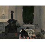 Horace Pippin "Asleep, 1943" Offset Lithograph