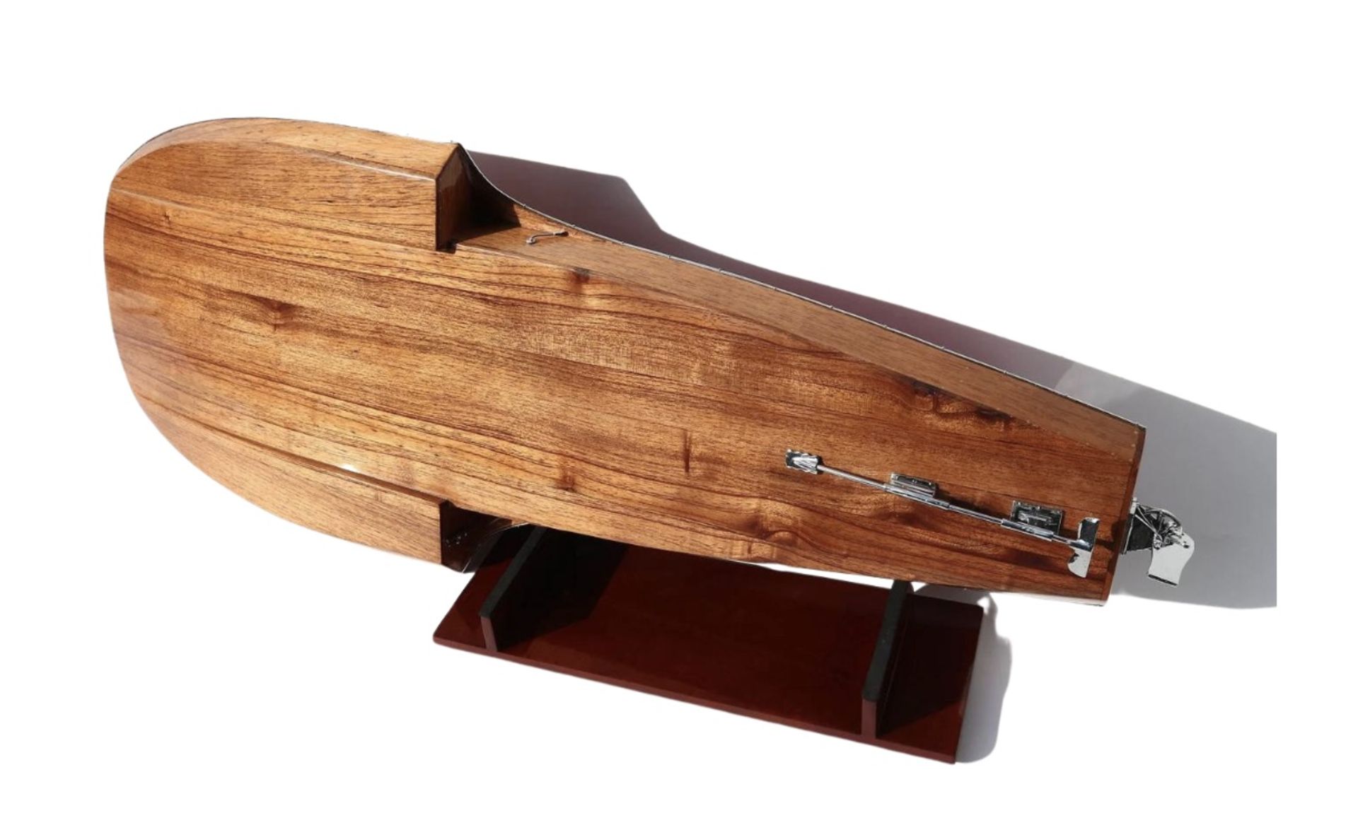 Ferrari Hydroplane "Arno XI" Wooden Scale Desk Model Display - Bild 9 aus 9