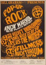 Andy Warhol "Velvet Underground" Poster