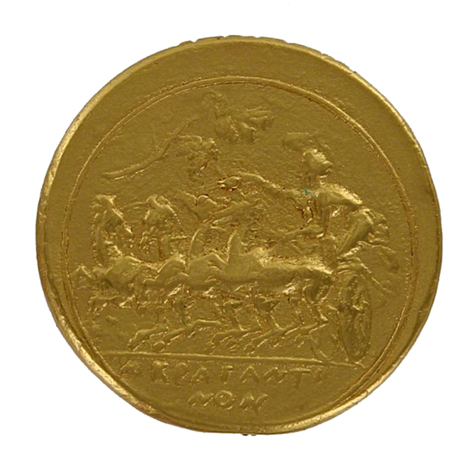 Agrigentum Tetradrachm Sicily 409BC 24k Coin - Bild 2 aus 2