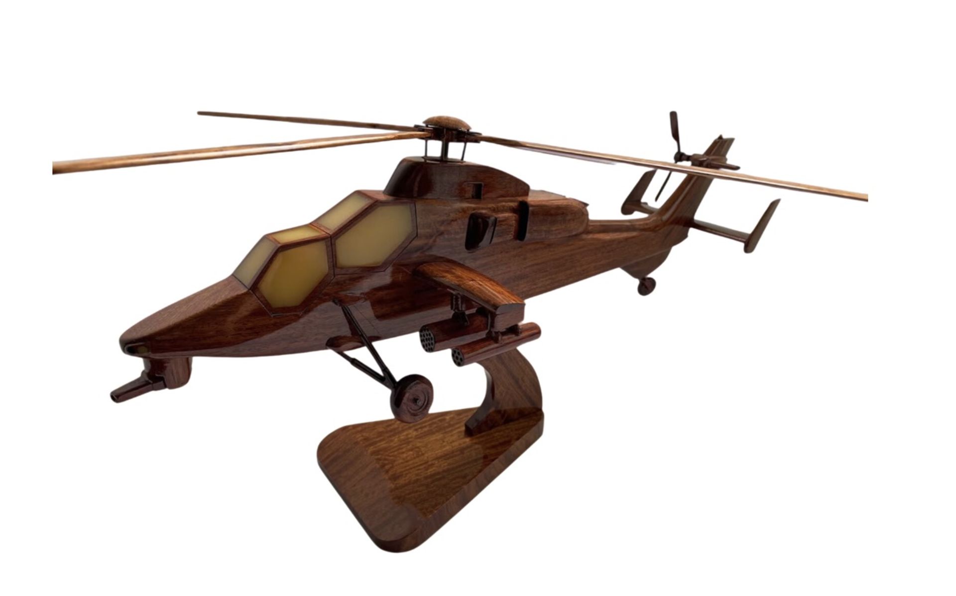 Eurocopter / Airbus Tiger Wooden Scale Desk Display Model