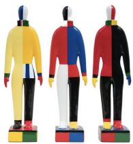 Set of Three Kazimir Malevich "Figures"