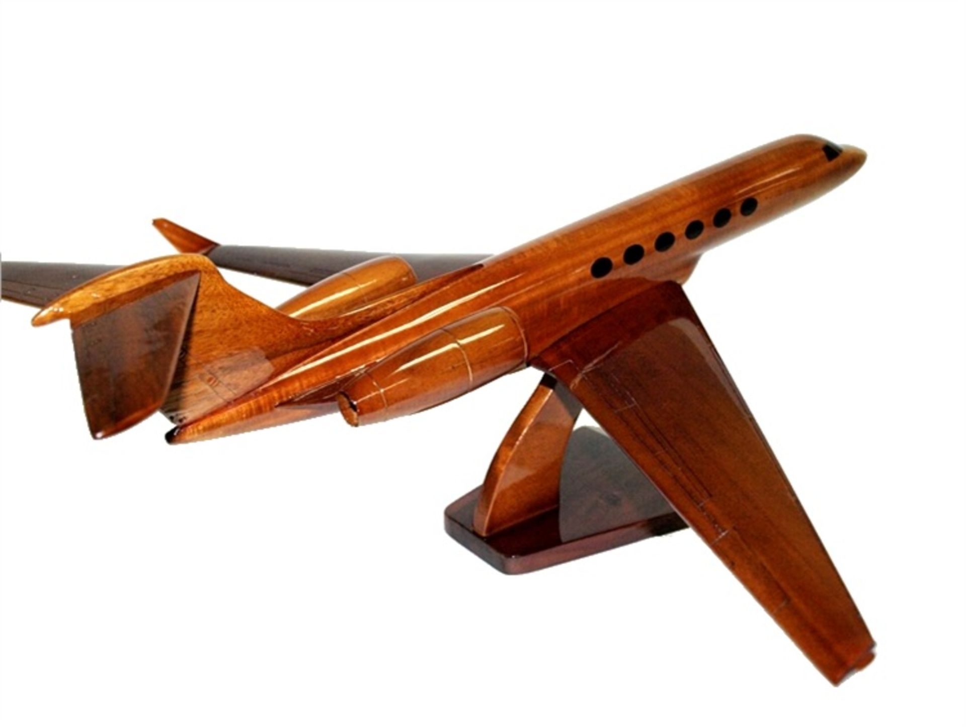 Gulfstream 550 Wooden Scale Desk Display - Image 4 of 5