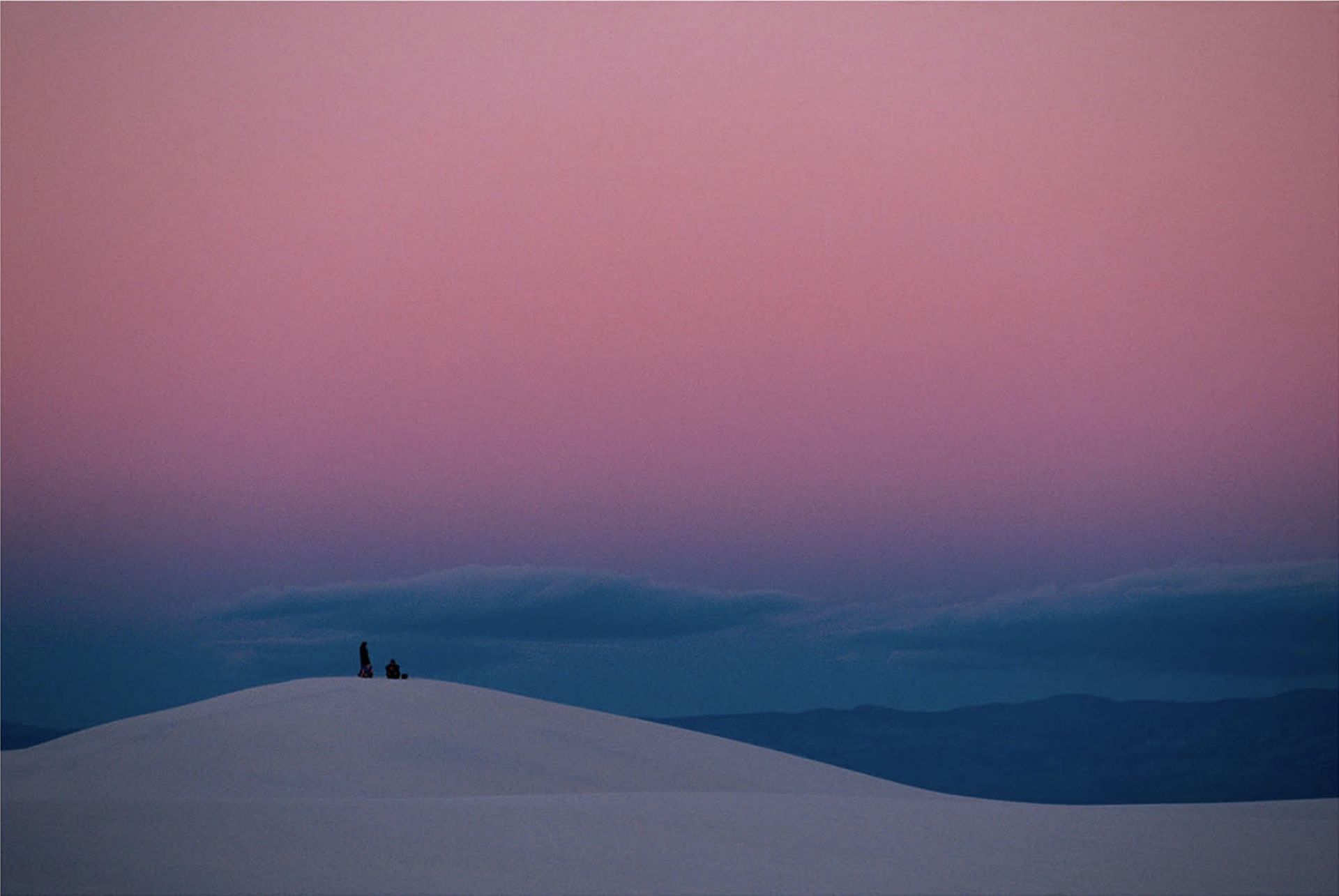 Thomas Hoepker "White Sands National Park, New Mexico, 1990" Photo Print