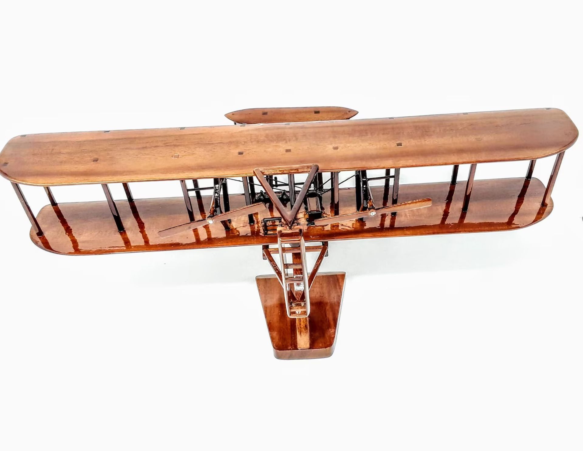 Wright Flyer Wooden Scale Desk Display - Image 3 of 3