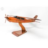 Cessna 210 Centurion Wooden Scale Desk Model