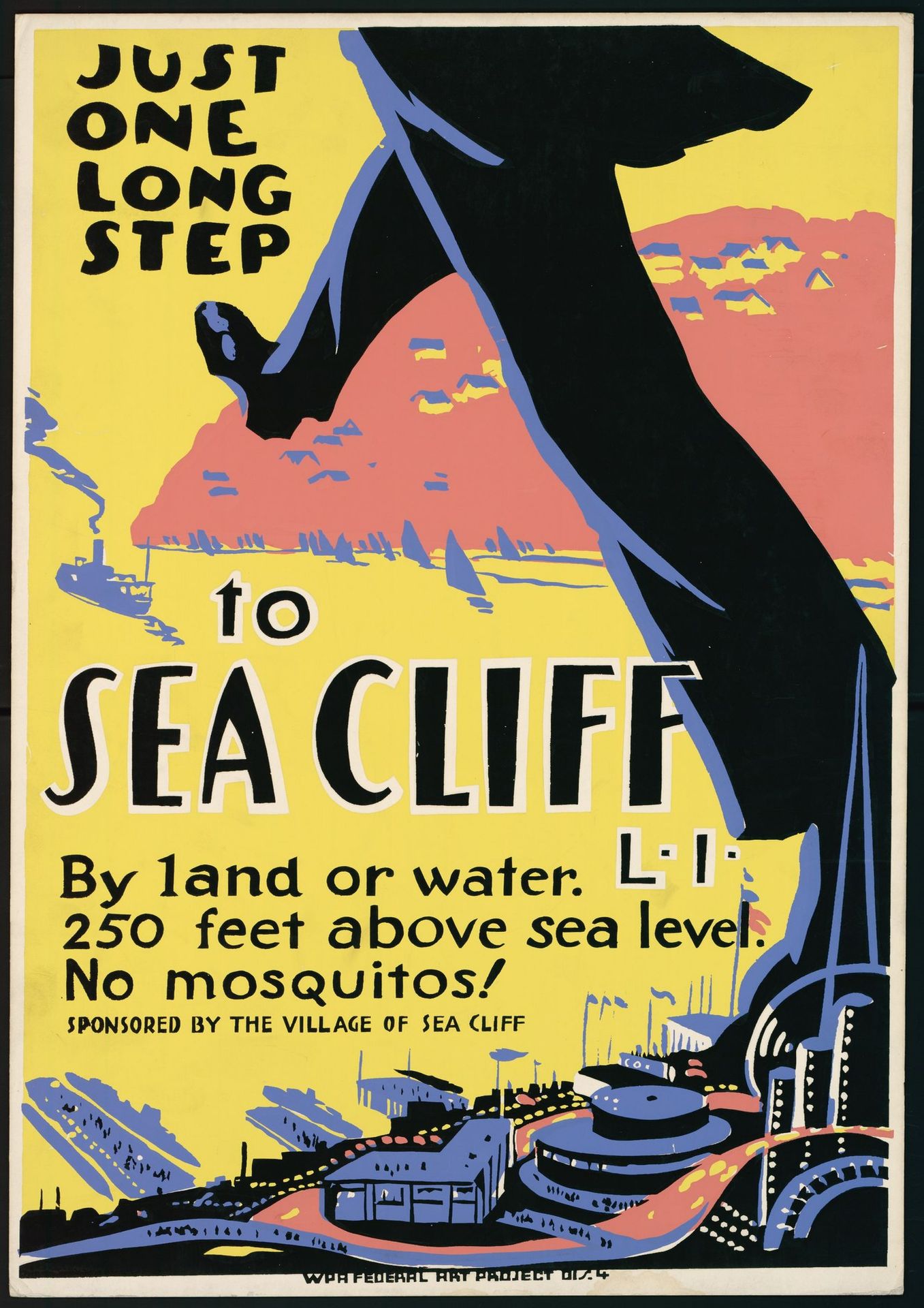 Sea Cliff Poster