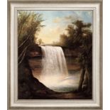 Gerrit Van Honthorst "The Falls of Minehaha" Oil Painting
