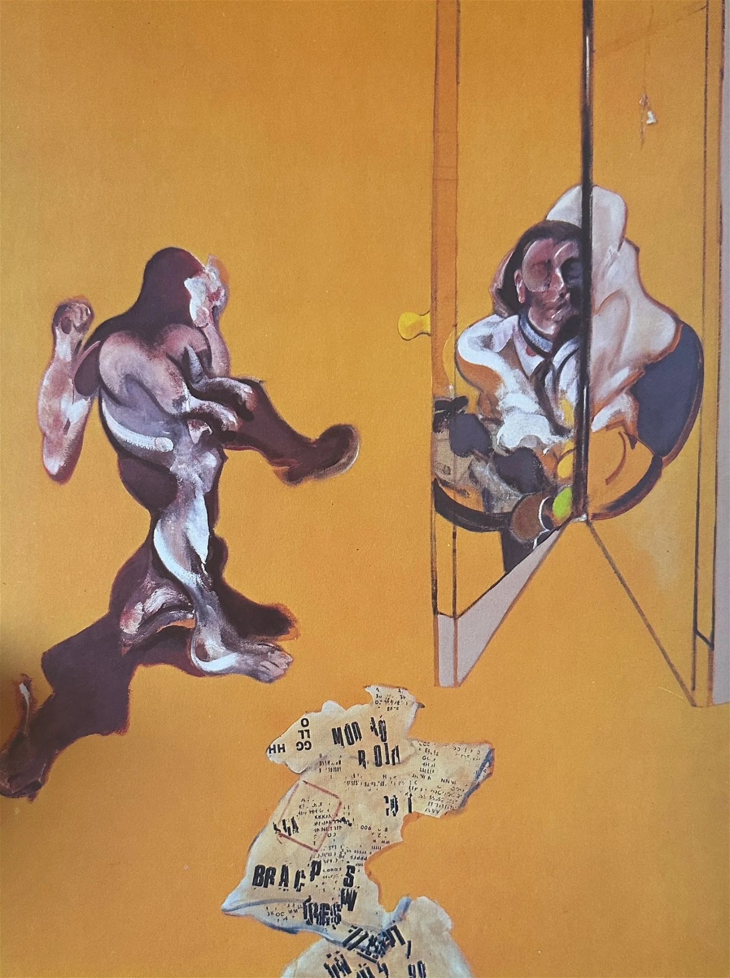 Francis Bacon "Yellow" Print