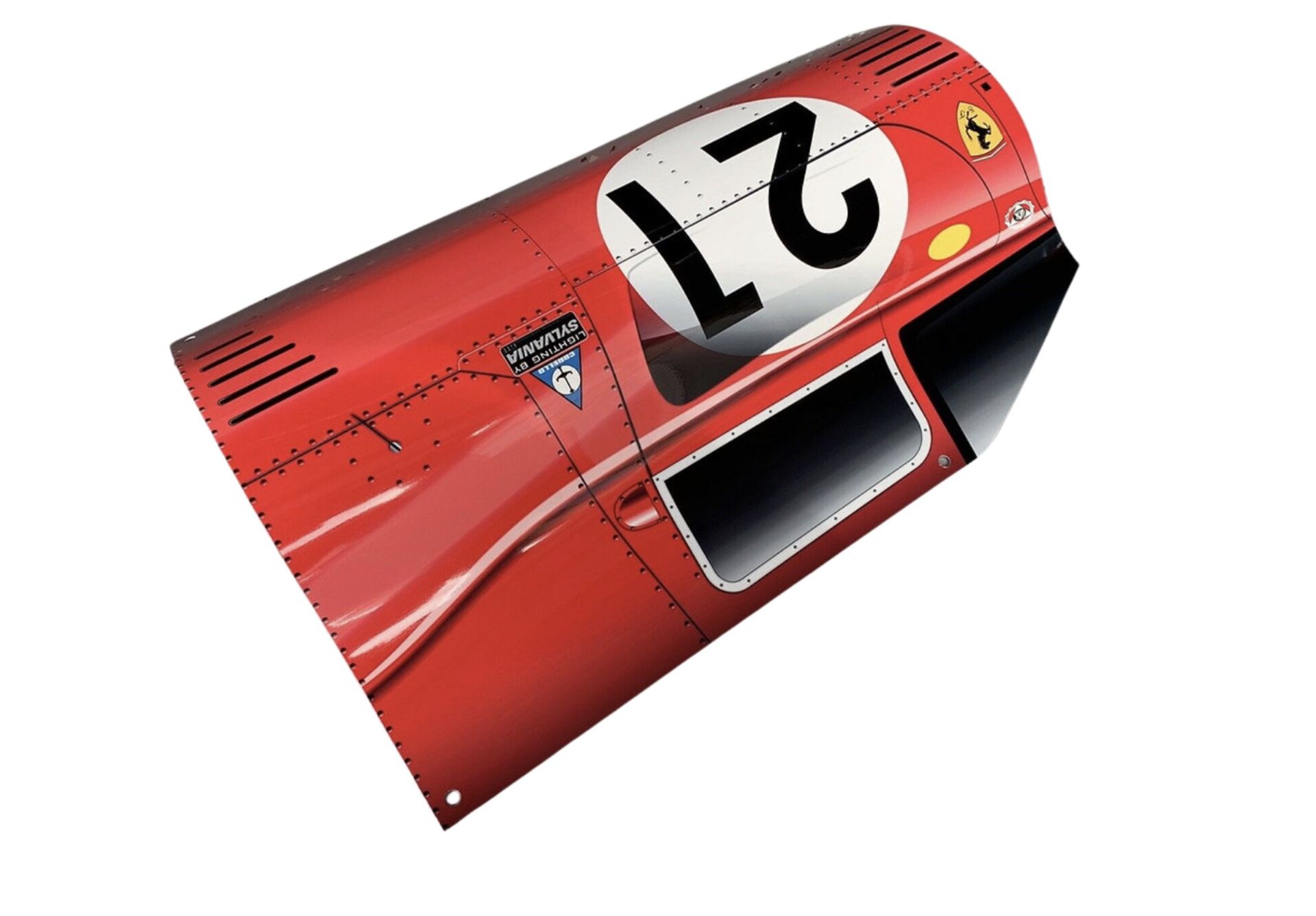 Ferrari P4 Le Mans Aluminum Garage Wall Display - Bild 3 aus 12