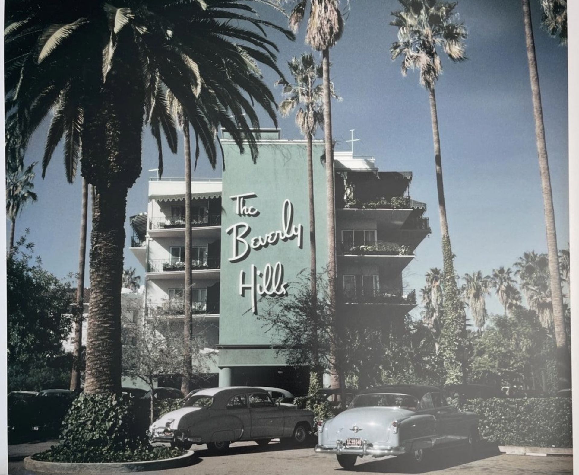 Slim Aarons "Beverly Hills Hotel, 1957" C Print - Image 4 of 4