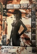 Peter Beard "Fayel Tall, Lake Rudolf, Kenya" Print