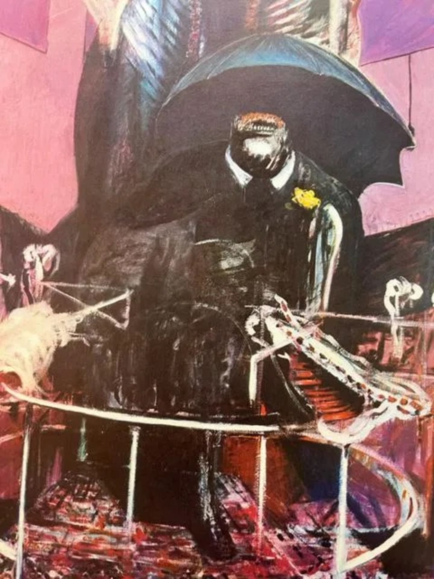 Francis Bacon "Pink Crucifiction" Print - Image 5 of 6