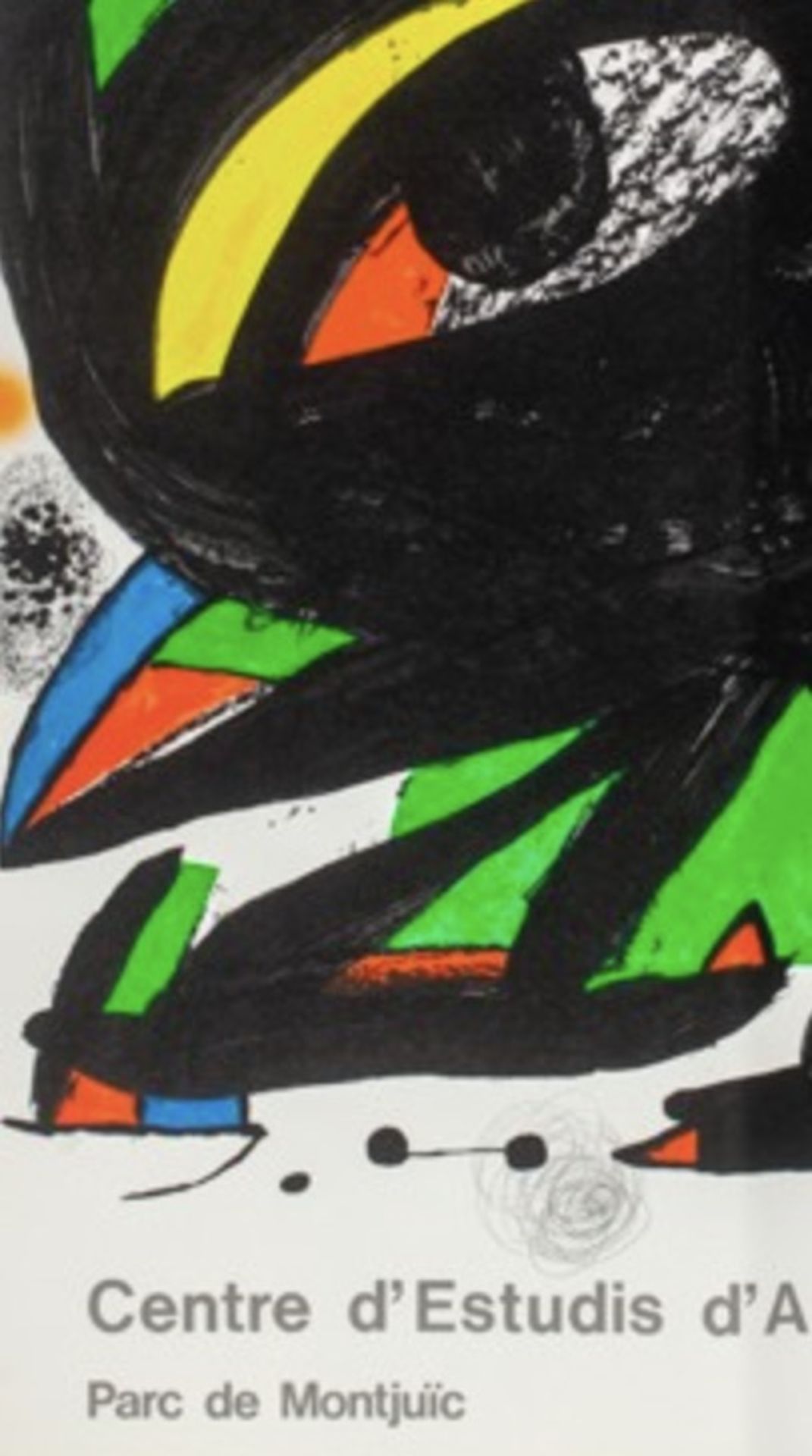Joan Miro 1976 Lithograph - Image 3 of 5