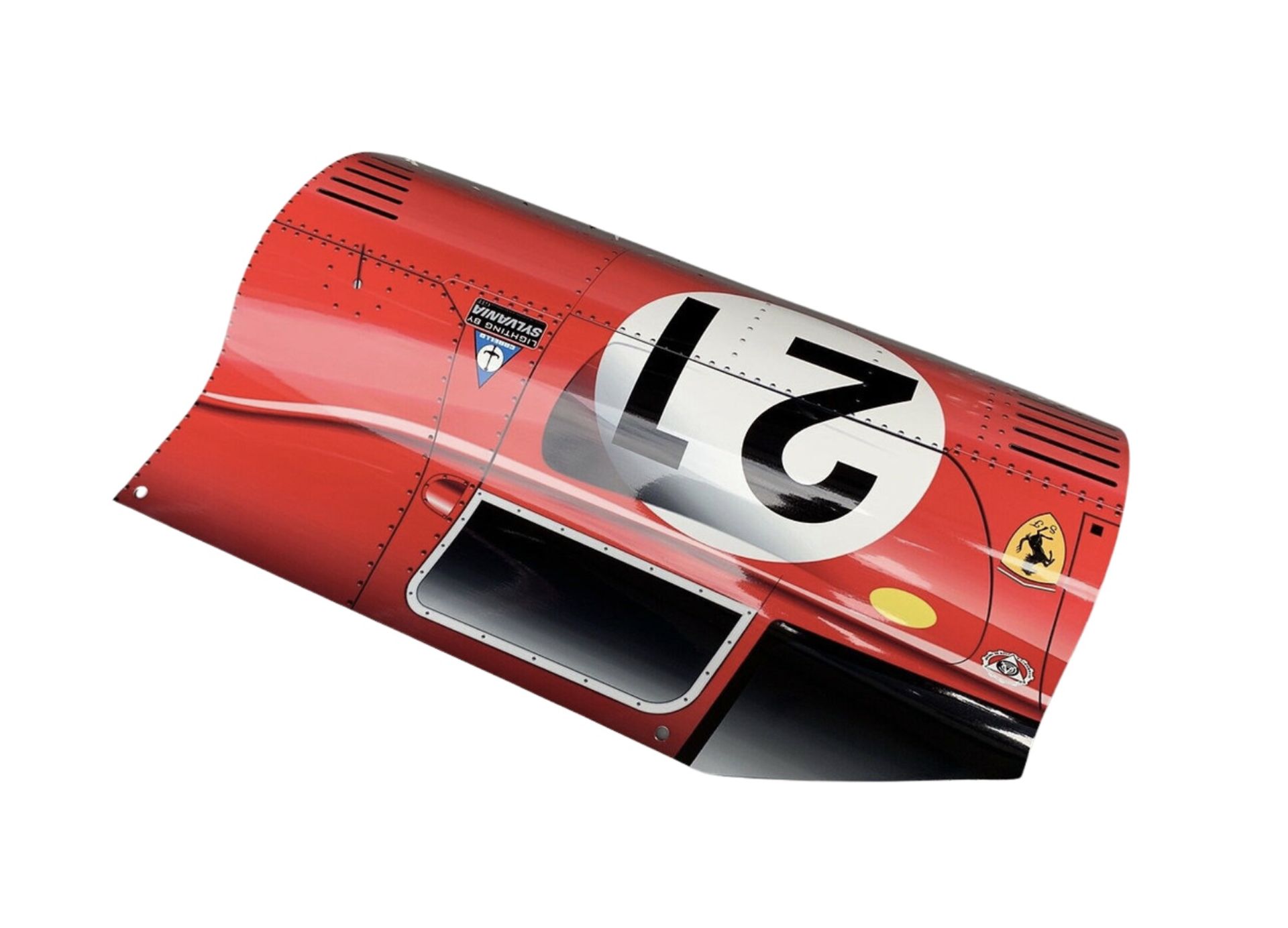 Ferrari P4 Le Mans Aluminum Garage Wall Display - Bild 5 aus 12