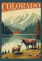 Colorado, Travel Poster