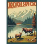 Colorado, Travel Poster